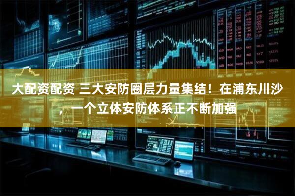 大配资配资 三大安防圈层力量集结！在浦东川沙，一个立体安防体系正不断加强