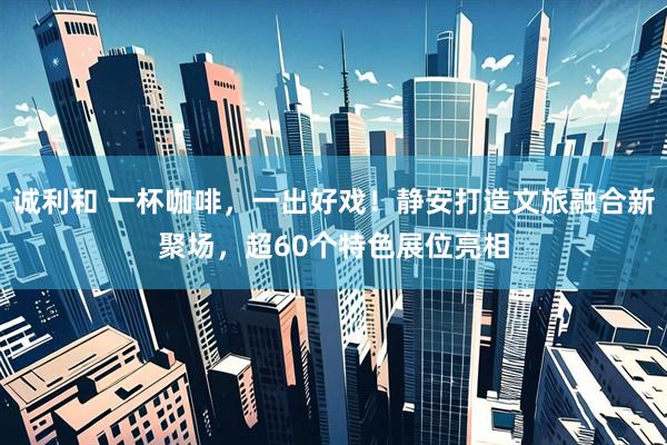 诚利和 一杯咖啡，一出好戏！静安打造文旅融合新聚场，超60个特色展位亮相