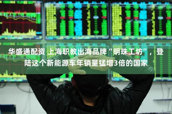 华盛通配资 上海职教出海品牌“明珠工坊”，登陆这个新能源车年销量猛增3倍的国家